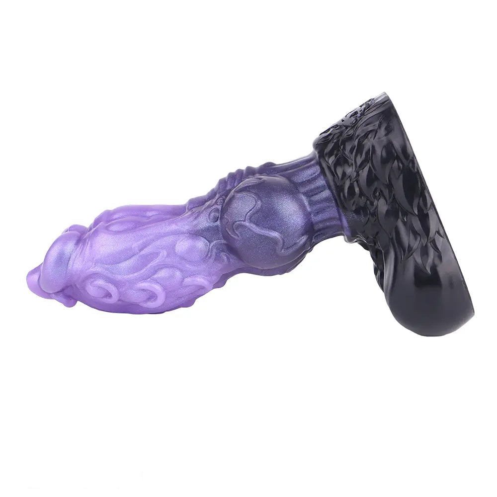9.05in Tentacle Knot Silicone Dual Density Monster Dildo G Spot Stimulator