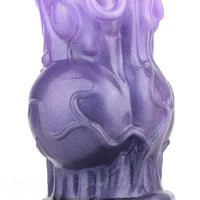 9.05in Tentacle Knot Silicone Dual Density Monster Dildo G Spot Stimulator