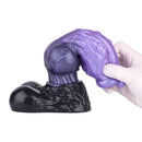 9.05in Tentacle Knot Silicone Dual Density Monster Dildo G Spot Stimulator