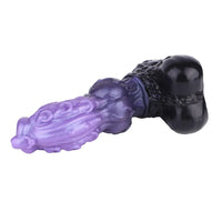 9.05in Tentacle Knot Silicone Dual Density Monster Dildo G Spot Stimulator
