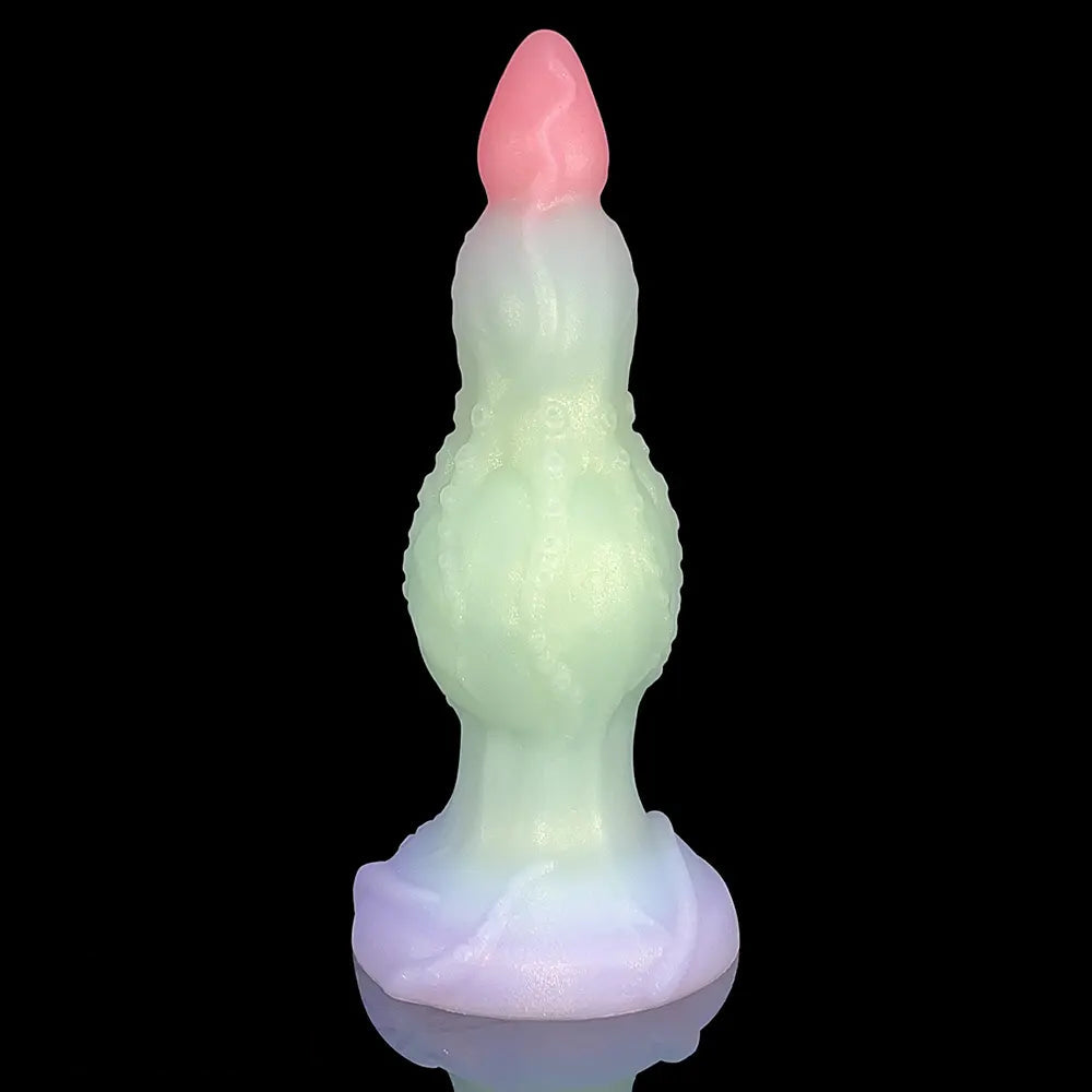 9.05in Tentacle Tapered End Silicone Dildo For Hands-free Operation