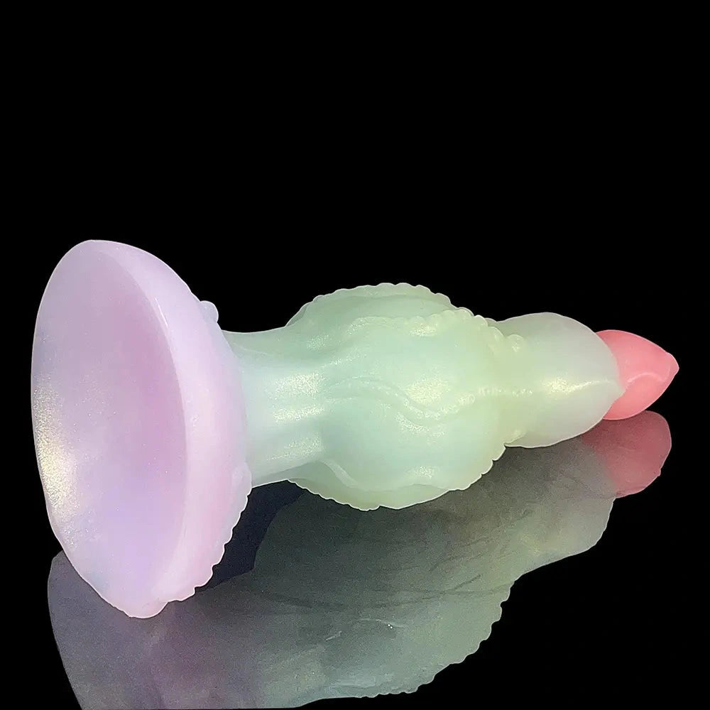 9.05in Tentacle Tapered End Silicone Dildo For Hands-free Operation
