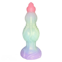 9.05in Tentacle Tapered End Silicone Dildo For Hands-free Operation
