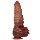 9.06in 10.24in 11.81in 13.39in Fantasy Big Thick Hand Design Silicone Dildo