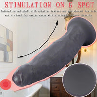 9.06in 10.63in 12.6in Uncut Big Realistic Penis Dildo Couple Sex Toy Supplies