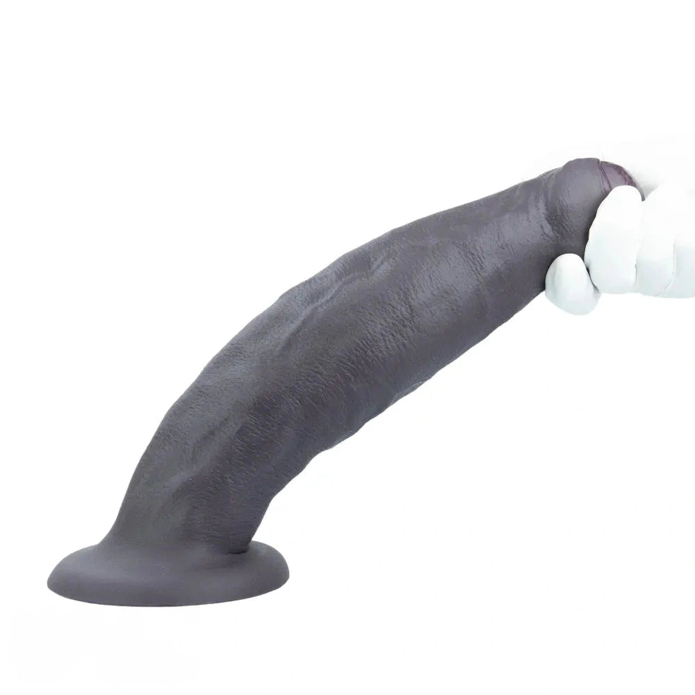 9.06in 10.63in 12.6in Uncut Big Realistic Penis Dildo Couple Sex Toy Supplies