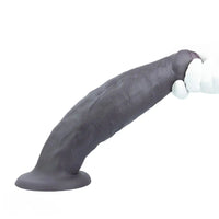9.06in 10.63in 12.6in Uncut Big Realistic Penis Dildo Couple Sex Toy Supplies