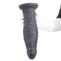 9.06in 10.63in 12.6in Uncut Big Realistic Penis Dildo Couple Sex Toy Supplies