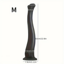 9.06in 12.6in 16.14in Long Huge Anal Plug Silicone Soft Odd Dildo