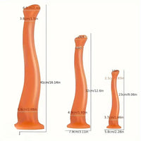 9.06in 12.6in 16.14in Long Huge Anal Plug Silicone Soft Odd Dildo