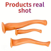 9.06in 12.6in 16.14in Long Huge Anal Plug Silicone Soft Odd Dildo