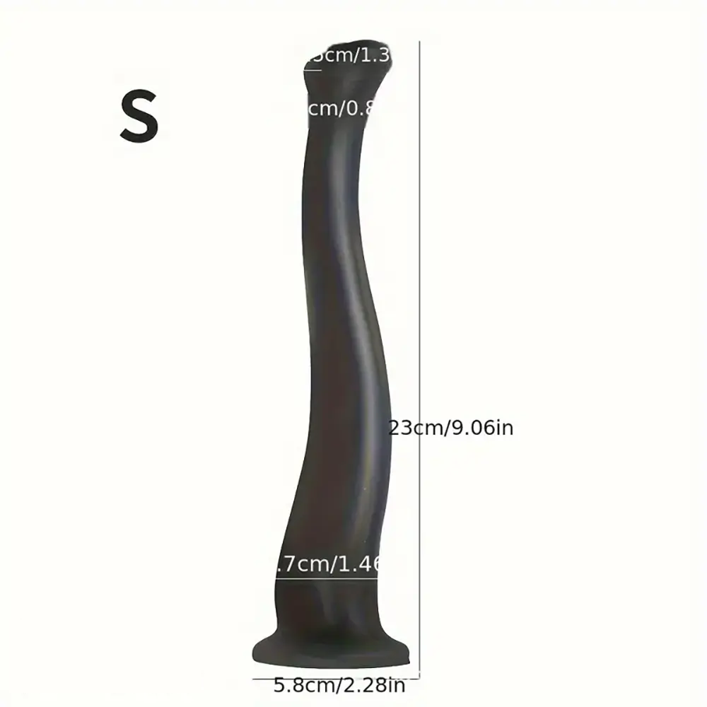 9.06in 12.6in 16.14in Long Huge Anal Plug Silicone Soft Odd Dildo