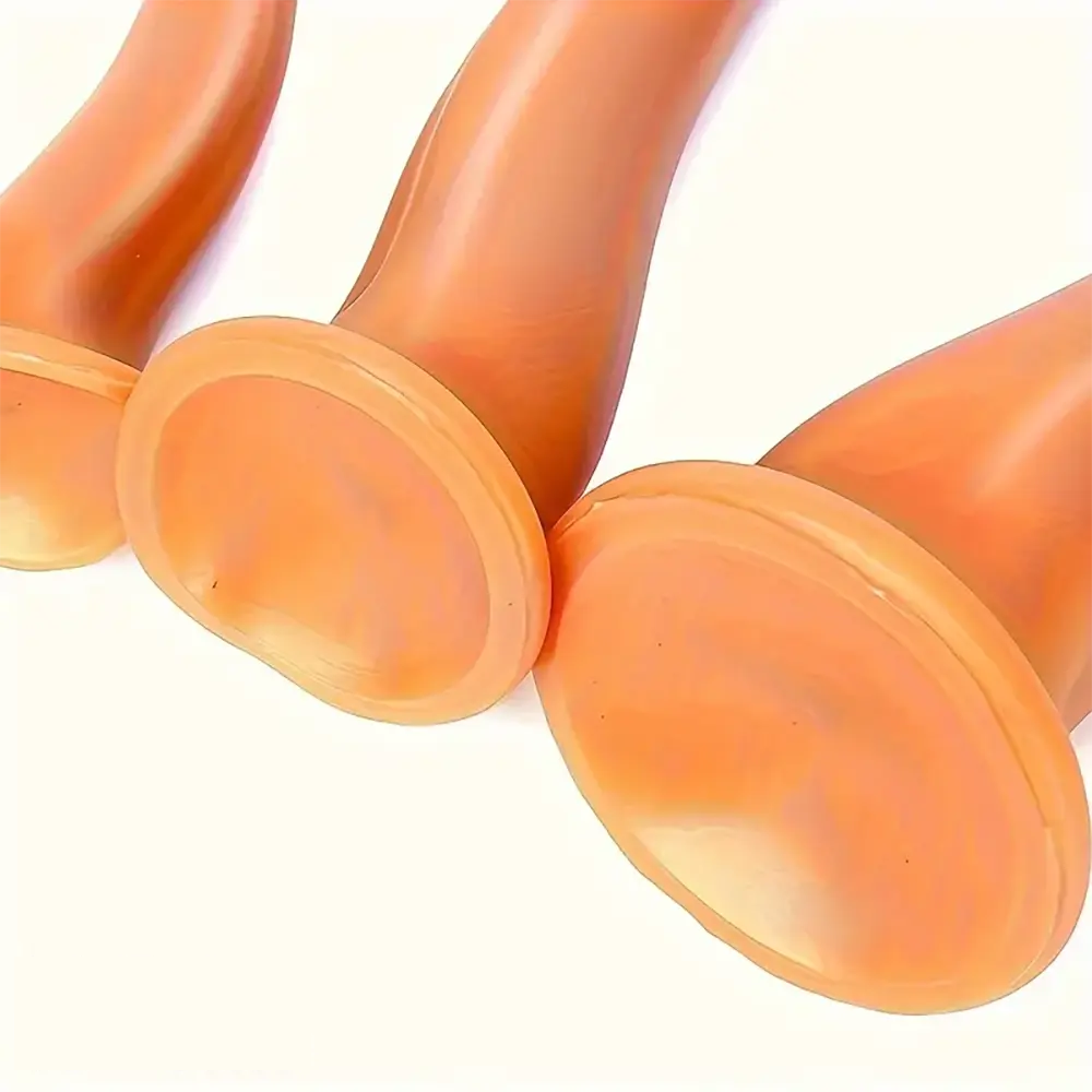 9.06in 12.6in 16.14in Long Huge Anal Plug Silicone Soft Odd Dildo