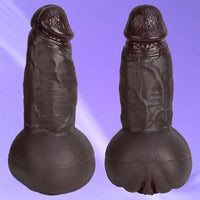 9.06in 3D Realistic Channel Pocket Pussy Dildo Lifelike Details For Couples
