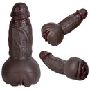 9.06in 3D Realistic Channel Pocket Pussy Dildo Lifelike Details For Couples