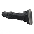 9.06in Alien Silicone Soft Big Black Dildo For G-Spot Stimulation