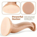 9.06in Cobra Shaped Snake Animal PVC Big Scale Texture Dildo