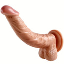 9.06in Curved Big Real Dildo With Suction Cup G-spot Adult Sex Toy