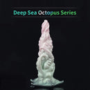 9.06in Deep Sea Tentacle Octopus Soft Silicone Big Dildo For Anus Clit