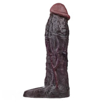 9.06in Elastic Penis Ring Dildo Sleeve For Men Couples Durable Sheath