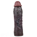 9.06in Elastic Penis Ring Dildo Sleeve For Men Couples Durable Sheath