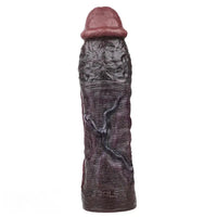 9.06in Elastic Penis Ring Dildo Sleeve For Men Couples Durable Sheath