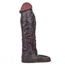9.06in Elastic Penis Ring Dildo Sleeve For Men Couples Durable Sheath