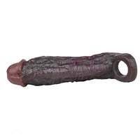 9.06in Elastic Penis Ring Dildo Sleeve For Men Couples Durable Sheath