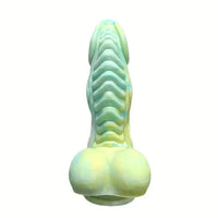 9.06in Fantasy Dragon Dildo Silicone Thick Large Anus Dildo With Suction Cup