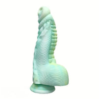 9.06in Fantasy Dragon Fantasy Monster Dildo Two Large Groove Textures