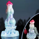 9.06in Fantasy Squirting Penis Silicone Big Dildo With Suction Cup