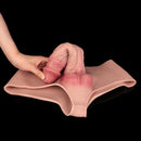 9.06in Hollow Penis Dildo Sleeve Silicone Soft Pants For Vaginal G-Spot