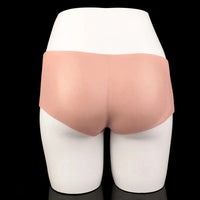 9.06in Hollow Penis Dildo Sleeve Silicone Soft Pants For Vaginal G-Spot