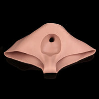 9.06in Hollow Penis Dildo Sleeve Silicone Soft Pants For Vaginal G-Spot
