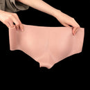 9.06in Hollow Penis Dildo Sleeve Silicone Soft Pants For Vaginal G-Spot