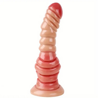 9.06in Large Simulated Penis Fantasy Odd Dildo For Women Men Sex