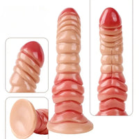 9.06in Large Simulated Penis Fantasy Odd Dildo For Women Men Sex