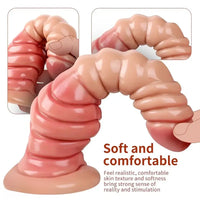 9.06in Large Simulated Penis Fantasy Odd Dildo For Women Men Sex
