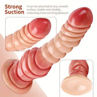 9.06in Large Simulated Penis Fantasy Odd Dildo For Women Men Sex