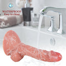 9.06in Liquid Silicone Dildo For Beginners with Powerful Sucker