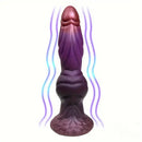 9.06in Liquid Silicone Monster Big Dildo For Males Females Sex Toy