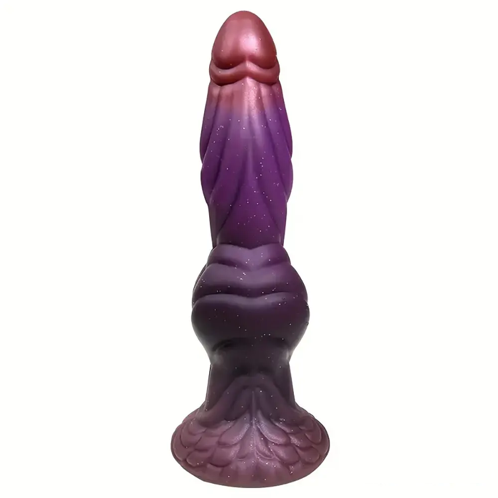 9.06in Liquid Silicone Monster Big Dildo For Males Females Sex Toy