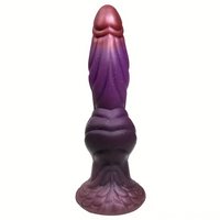 9.06in Liquid Silicone Monster Big Dildo For Males Females Sex Toy