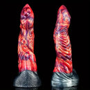 9.06in Real Cock Big Monster Penis Soft Silicone Dildo Anal Expander