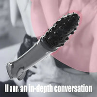 9.06in Realistic Soft-Touch Hollow TPE Soft Spiked Dildo For Women