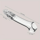 9.06in Realistic Soft-Touch Hollow TPE Soft Spiked Dildo For Women