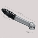 9.06in Realistic Soft-Touch Hollow TPE Soft Spiked Dildo For Women