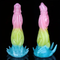 9.06in Silicone Dragon Big Soft Dildo For G-Spot Anal Stimulation Sex