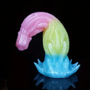 9.06in Silicone Dragon Big Soft Dildo For G-Spot Anal Stimulation Sex