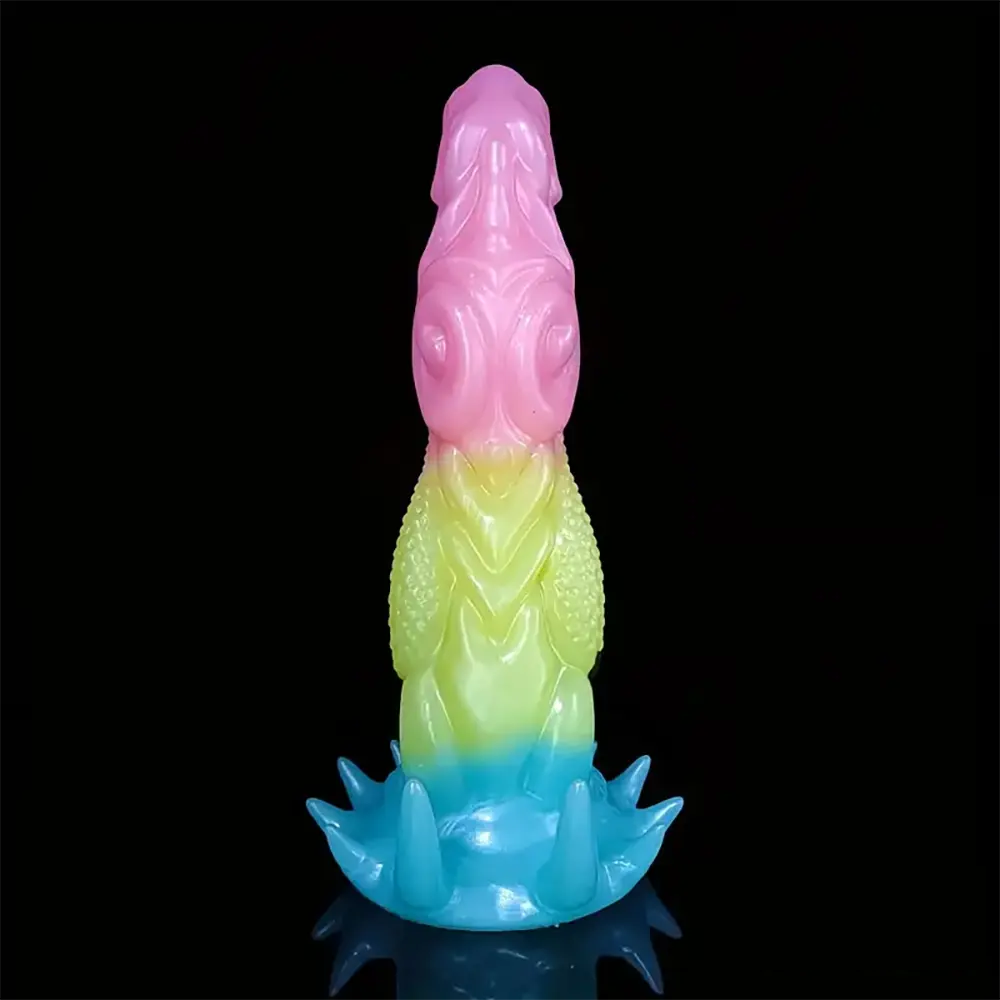 9.06in Silicone Dragon Big Soft Dildo For G-Spot Anal Stimulation Sex